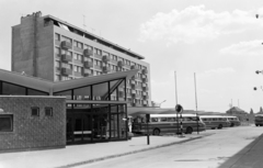 Hungary, Budapest XI., Budapest XI., Kosztolányi Dezső téri autóbusz-pályaudvar a Bukarest utcában., 1974, UVATERV, Budapest, bus terminal, Fortepan #270673