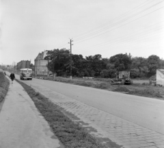 Magyarország, Budapest XI., Budaörsi út a Dayka Gábor utca felől a 101-es számú ház felé nézve., 1963, UVATERV, Budapest, Fortepan #270704