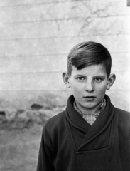 1959, Lipovits Károly, protruding ears, teenager, Fortepan #271086