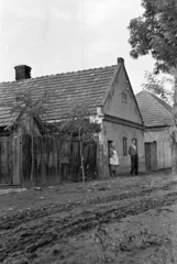 1959, Lipovits Károly, house, street view, mud, village, Fortepan #271109