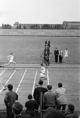 1959, Lipovits Károly, photo finish, Fortepan #271311