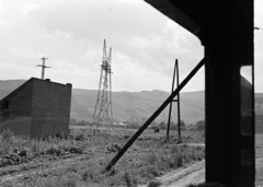 1965, Lipovits Károly, power line, Fortepan #271381