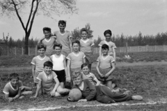 Magyarország, Csorna, a felvétel a sporttelepen készült., 1964, Lipovits Károly, Fortepan #271496