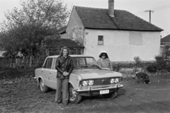 1977, Lipovits Károly, rendszám, Polski Fiat 125p, Fortepan #271784