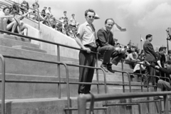 Magyarország, Margitsziget, Budapest, Úttörő sporttelep / Úttörő stadion (később Margitszigeti Atlétikai Centrum), úttörők nemzetközi négytusa versenye., 1961, Lipovits Károly, Fortepan #271821