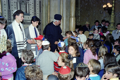 Magyarország, Budapest VII., a felvétel a Dohány utcai zsinagógában készült., 1989, Iványi László, Budapest, Fortepan #272273