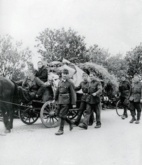 1944, Fridhetsmuseet, katona, szekér, Fortepan #272398