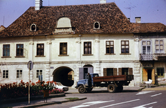 Románia,Erdély, Marosvásárhely, Bernády György tér (korábban Kálvin tér), Teleki-ház., 1976, Fortepan/Album085, Fortepan #272873