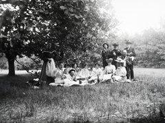 1909, Flanek-Falvay-Kováts, excursion, picnic, Fortepan #272899