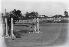 1930, Flanek-Falvay-Kováts, lovaglás, Fortepan #272982