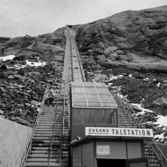 Ausztria, Grossglockner, Pasterze gleccser, Grossglockner Gletscherbahn., 1976, Schermann Ákos, Fortepan #273097