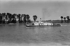 1948, Kern család, ship, river, Cyrillic alphabet, Fortepan #273228