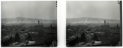 Switzerland, Zurich, előtérben a Semper Obszervatórium (később Collegium Helveticum)., 1910, Schoch Frigyes, observatory, stereophoto, Fortepan #27323