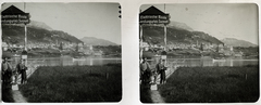 Switzerland, St. Moritz, 1910, Schoch Frigyes, stereophoto, Fortepan #27333