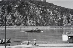 1947, Kern család, picture, hillside, ship, Fortepan #273345