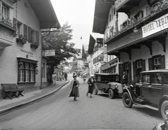 Ausztria, Zell am See, Dreifaltigkeitsgasse., 1934, Vargha Zsuzsa, Fortepan #273434