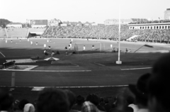 Magyarország, Népstadion, Budapest XIV., Bp. Vörös Lobogó - Bp. Vasas 5:0 (3:0) NB I-es bajnoki labdarúgó-mérközés 1954. október 17-én., 1954, Vajda Márton, stadion, labdarúgás, Budapest, Fortepan #273604