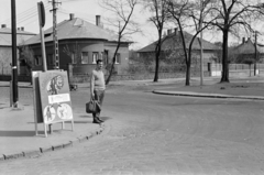 Magyarország, Budapest XXI., Táncsics Mihály utca a Deák térnél, szemben a Katona József utca torkolata., 1970, Szilvási hagyaték, plakát, cirkusz, Budapest, Fortepan #273720