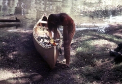 1969, Mészöly Leonóra, colorful, boat, Fortepan #27435