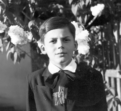 1941, Mészöly Leonóra, portrait, boy, Fortepan #27451