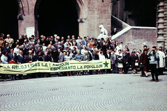 Olaszország, Rimini, Piazza Cavour, Palazzo dell'Arengo., 1970, Kristek Pál, Fortepan #274967