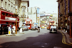 Egyesült Királyság, London, Regent Street a Piccadilly Circus felé., 1971, Kristek Pál, Fortepan #274997