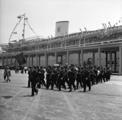 1938, Hózer Benjamin, steamboat, band, Fortepan #275025