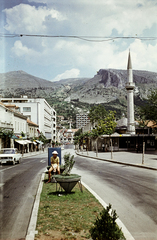 Bosznia-Hercegovina, Mostar, Mostarkog bataljona, jobbra a Lakišić dzsámi., 1975, Páldi Vince, Fortepan #275242