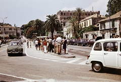 Croatia,Adriatic Sea, Dubrovnik, Brsalje ulica (Put Marsala Tita), jobbra a háttérben az Imperial Hotel., 1968, Páldi Vince, Fortepan #275257