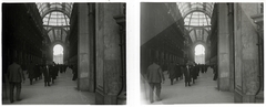 Italy, Milan, Galleria Vittorio Emanuele II., 1910, Schoch Frigyes, stereophoto, passage, Fortepan #27536