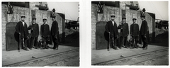 1907, Schoch Frigyes, light, working clothes, mining, work, stereophoto, Fortepan #27580