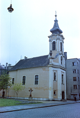 Magyarország, Budapest II., Fő utca, Szent Flórián-templom., 1962, Hámori Gyula, Budapest, Fortepan #276104