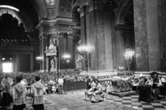 1959, Hámori Gyula, church interior, ritual, Fortepan #276113