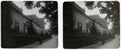 Hungary, Budapest XII., Széll Kálmán tér (Krisztina körút), a háttérben a mai Szilágyi Erzsébet fasor torkolata., 1903, Schoch Frigyes, stereophoto, Budapest, Fortepan #27672