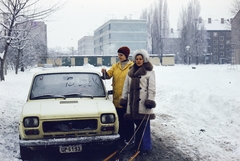 1980, Monoki Miklós, rendszám, Fiat 127, Fortepan #276931