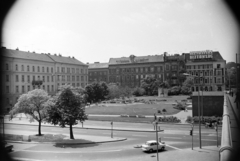 Magyarország, Budapest II., a mai Gyóni Géza (ekkor névtelen) tér a Margit híd budai hídfőjénél., 1981, Obetkó Miklós, Budapest, Fortepan #277150