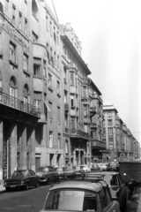 Hungary, Budapest XIII., Tátra (Sallai Imre) utca, balra a 4-es számú ház, szemben a Katona József utca sarkán álló épület látható., 1979, Obetkó Miklós, Budapest, Fortepan #277312