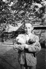 1959, Obetkó Miklós, boy, bird, dove, Fortepan #277343