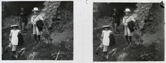 Hungary, Budapest I., 1900, Schoch Frigyes, excursion, kid, stereophoto, Budapest, Fortepan #27754