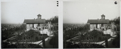 Hungary, Budapest I., nyaraló a Bérc utca környékén., 1900, Schoch Frigyes, holiday house, stereophoto, Budapest, Fortepan #27758