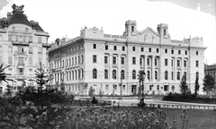 Hungary, Budapest V., Szabadság tér 8-9., a Magyar Nemzeti Bank (ekkor az Osztrák-Magyar Bank) székháza (Alpár Ignác, 1902-1904)., 1904, Deutsche Fotothek / Brück und Sohn, public building, Ignác Alpár-design, Budapest, Fortepan #277695