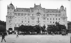 Hungary, Budapest V., Széchenyi István (Ferenc József) tér, Gresham-palota., 1907, Deutsche Fotothek / Brück und Sohn, public building, Budapest, Fortepan #277808