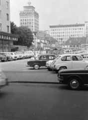 Szlovénia, Ljubljana, Miklošičeva cesta, Grand Hotel Union, 1965, Artfókusz, Fábián József, Fortepan #277992