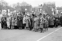 1959, Artfókusz, Fábián József, felvonulás, Fortepan #278075