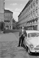 Hungary, Budapest V., Bárczy István utca, a felvétel a Szervita (Martinelli) tér / Városház utca közelében készült., 1965, Artfókusz, Budapest, Fortepan #278212