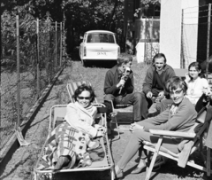 1967, Artfókusz, deck chair, Fortepan #278240