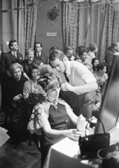 1967, Artfókusz, competition, hairdresser, hair curlers, Fortepan #278509