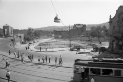 Hungary, Óbuda, Budapest III., Flórián tér, balra távolabb a Pacsirtamező (Korvin Ottó) utca., 1965, Artfókusz, Budapest, Fortepan #278549