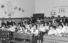 1960, Artfókusz, classroom, graduation, Fortepan #278599