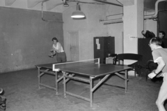 1958, Artfókusz, Fábián József, ping pong, ping pong asztal, Fortepan #278654